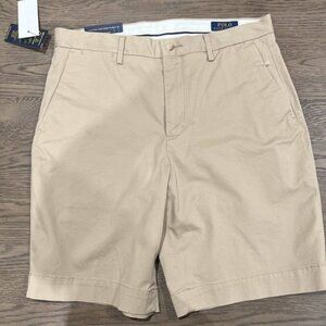 Polo Ralph‎ Lauren men’s shorts 31 khaki stretch classic fit 9 inch inseam